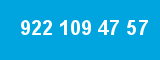 922 109 47 57 922 109 47 57